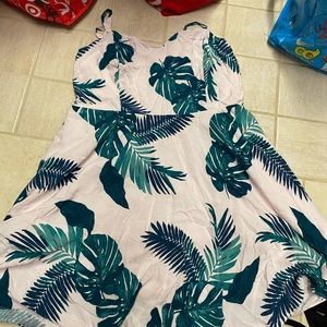 Monsters Leaf Sun Dress